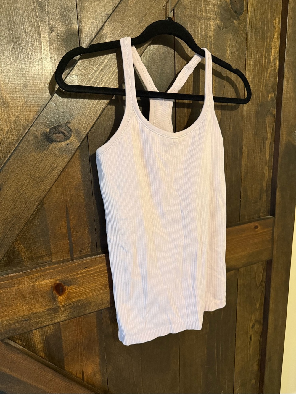 lululemon athletica Lilac Ribbed Racerback Tank